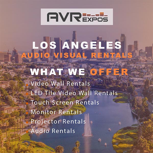 Los Angeles Audio Visual Rentals | Equipment Rental | AVR Los Angeles